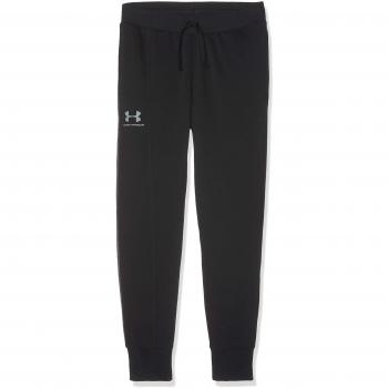 Under Armour Jungen Jogger Rival Blocked, Schwarz, YXS
