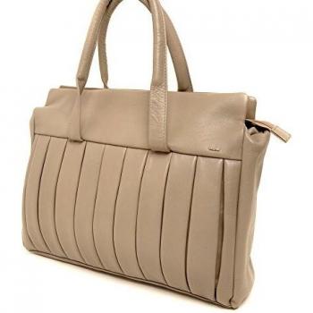 Berba Zürich 900 Laptop Tasche Light Grey-Light Taupe