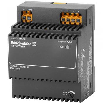 Alimentation Weidmüller 5 V 6 A 30 W à découpage