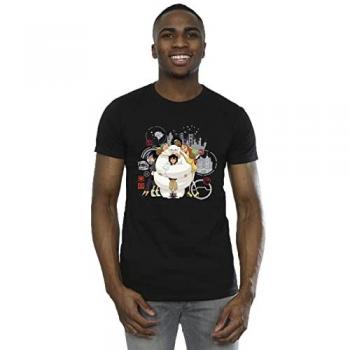 Camiseta de hombre Big Hero 6 con manga larga de Disney