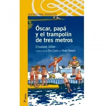 Óscar, papá y el trampolín de tres metros