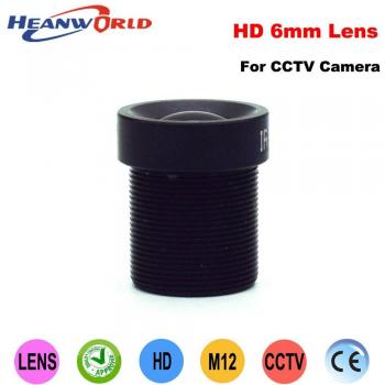 Lentille de vidéosurveillance IR 6mm Heanworld