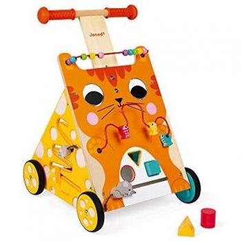 Chariot Multi-Activités Chat Bois