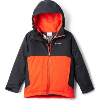 Columbia Boys Alpine Action III Waterproof Ski Jacket, Size L, Spicy Black (Age 14‑16)