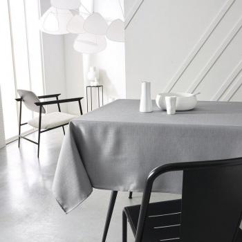 Nappe de Table Prestige – Gris Ardent 150×250 cm