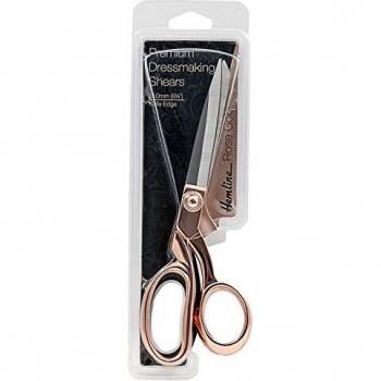 Hemline Rose Gold Premium Dressmakers Shears & Embroidery Scissors 21cm/8.5