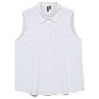 Polo Senza Maniche Vero Moda Futura Bianca