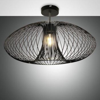 Deckenleuchte Fassa in Schwarz, Ø 60 cm
