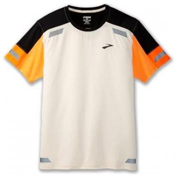 Brooks Maglietta Running Visibile 2.0 Uomo Bianco