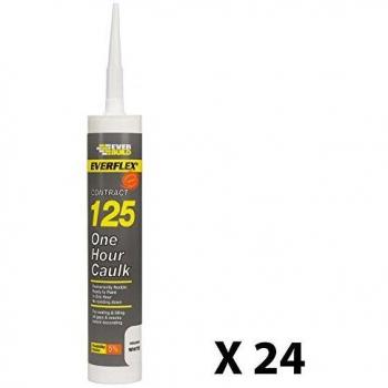 Everbuild One Hour Caulk White 300ml