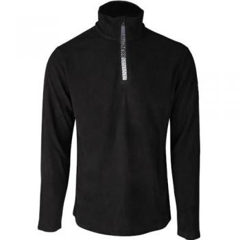 Brunotti Fleecejacke Tenno-N Schwarz Regular Fit