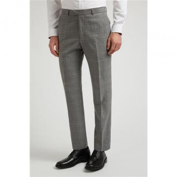 Men's Brushed Prince of Wales Check Trousers
