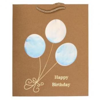 Sac cadeau kraft 26x32 cm