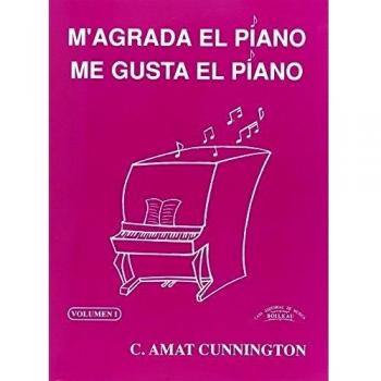 M´agrada en piano/me gusta el piano
