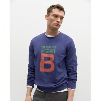 ECOALF Sudadera Great B para Hombre en Color Marino
