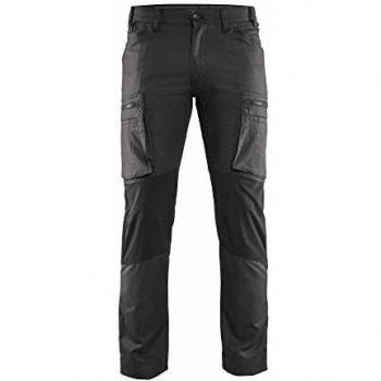 Pantalon de maintenance Blaklader Stretch T.54 Gris Foncé/Noir