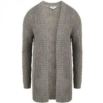 OXMO OXClea Cardigan in Ajour-Strick