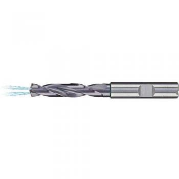 Broca 3xD de 16,0 mm con revestimiento TiAlN y sistema IKD6537 Fortis