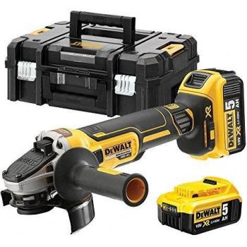 Smerigliatrice A Batteria DEWALT DCG405P2 125mm 18V 5Ah Brushless