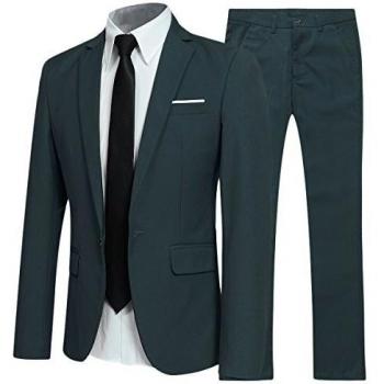 Completo Abiti Uomo 2 Pezzi – Verde XS (Slim)
