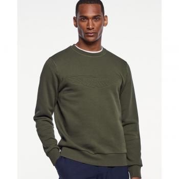 Hackett London Felpa Verde Comfort