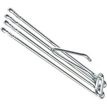 Ganci Pieghettati per Tenda Anteriore – Kit da 100
