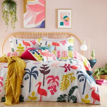 Marula Abstract Tropical Duvet Cover Set