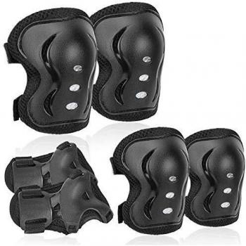 Multi-Activity Safety Kit for Kids/Teens (Knees, Elbows, Wrist Protection)