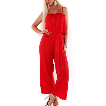Volant‑Jumpsuit mit Riemchen – Marlene S/M