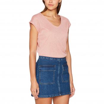 Camiseta de Mujer ONLY 15136069, Rosa (Mahogany Rose), Talla M