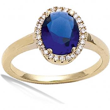 Or Émeraude Victorina – Bague Blanche