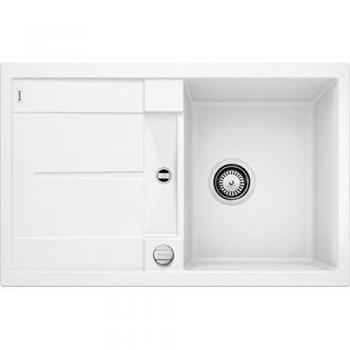 Évier Blanc Metra 45S – Blanco 513196, Silgranit double cuve