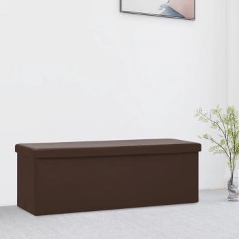 Banco Multifuncional Dobrável PVC Chocolate