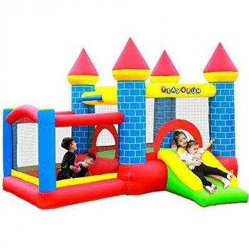 Toboggan Château 3m avec Sac de Rangement