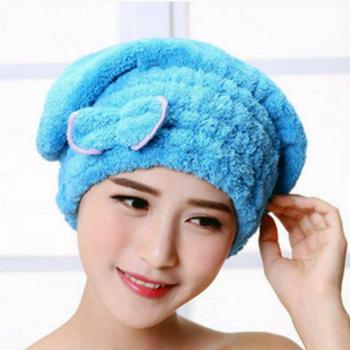 SilkTouch Absorbent Hair Turban – 90% Faster Drying Shower Cap