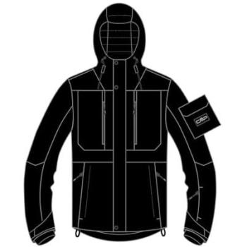 CMP Skijacke für Herren, Schwarz, 4XL