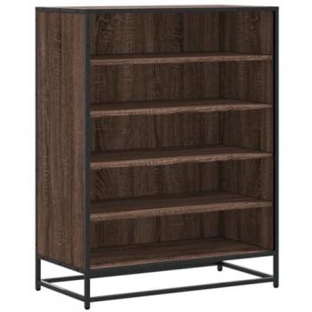Praktischer Schuhschrank 75x38x97,5 cm mit Metallakzenten
