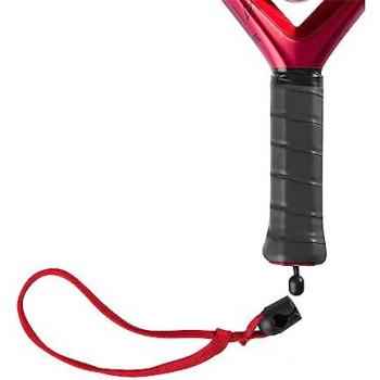 Cordón para Muñeca de Pádel Wilson, Trenzado Doble, Intercambiable, Rojo