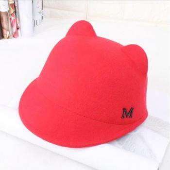 Cute Cat Ears Wool Hat