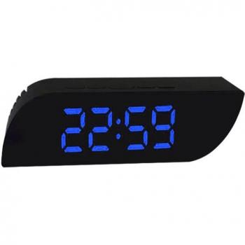 Reloj Despertador con Luz y Termómetro
