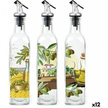 Aceitera Anna con Dosificador de Vidrio 500 ml (12 Unidades)