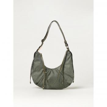 Women’s Green Borbonese Shoulder Bag, Size OS