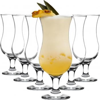 Pina Colada Glasses Set of 6
