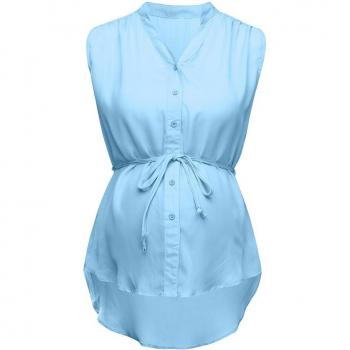Blusa de lactancia con rayas de verano