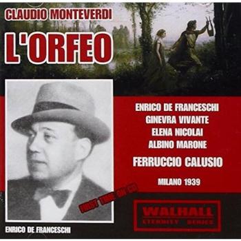 L Orfeo: Franceschi-Vivante-Nicolai-Maro