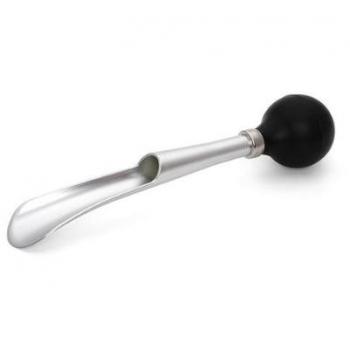 IGGI Fun Shoe Horn (Silber/Schwarz) – Anti‑Rutsch‑Stiel