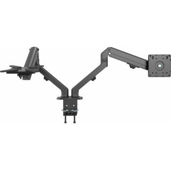 Supporto Monitor Doppio Vision Nero 27