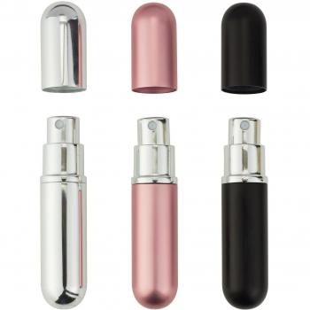 Elegant Mini Perfume Spray Bottles Trio with Anti-Spill Funnel