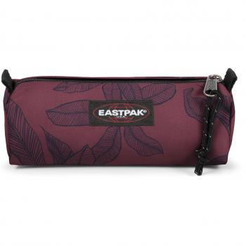 Eastpak Benchmark Trousse Simple, 21 cm, Rouge (Leaves Merlot)