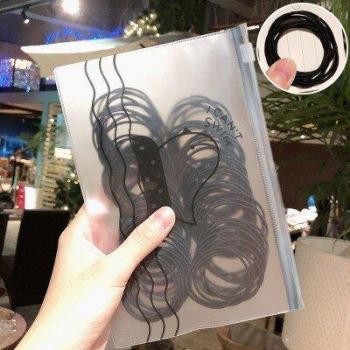 50Pcs Large Circle Thin Headbands for Women